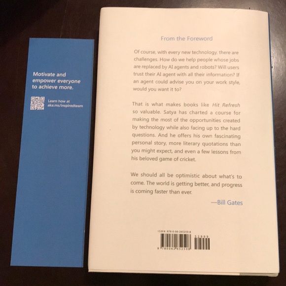 Book, “Hit Refresh” - Picture 4 of 4